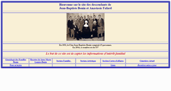Desktop Screenshot of famillesbonin.com