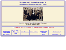Tablet Screenshot of famillesbonin.com